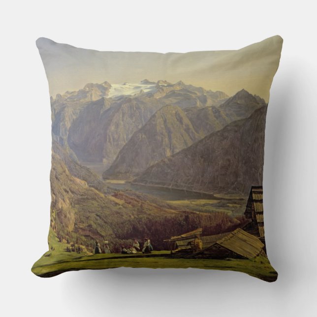 Almofada Hallstatter-Veja (óleo em canvas) (Frente)
