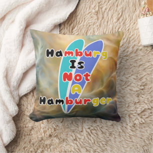 Almofada Hamburgo Não É Um Hambúrguer