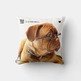 Almofada HAMbyWG Novelty Bulldog com Travesseiro decorativo