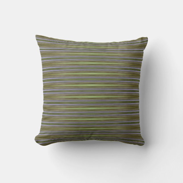 Almofada HAMbyWG - Travesseiro 16" - Marsh (Verdes/Bronze) (Frente)