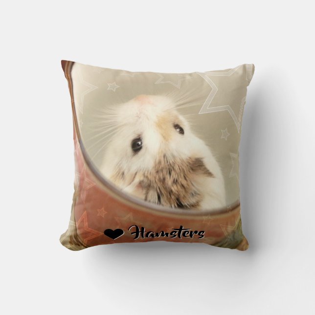 Almofada Hammyville - Hamster Bonito (Frente)