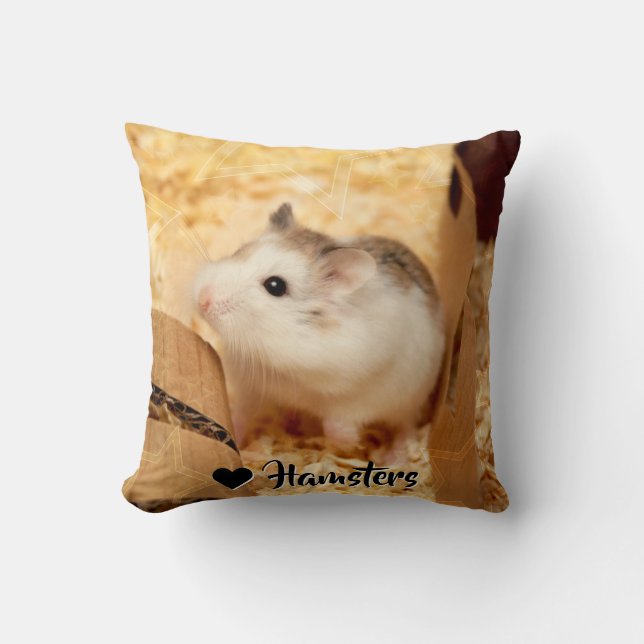 Almofada Hammyville - Hamster Bonito (Frente)