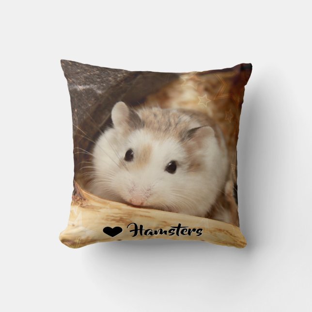 Almofada Hammyville - Hamster Bonito (Frente)