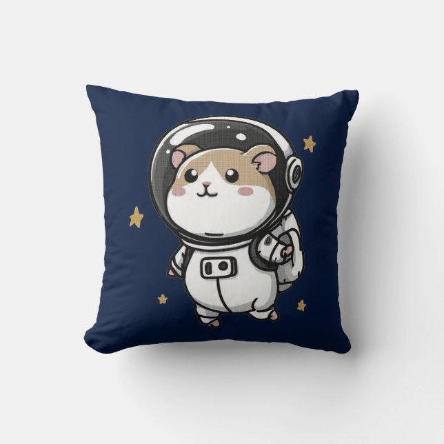 Almofada Hamster Astronauta (Frente)