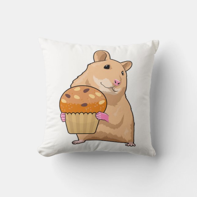 Almofada Hamster com Muffin (Frente)