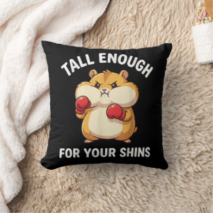 Almofada Hamster Engraçado de Boxe Alto o Suficiente para s