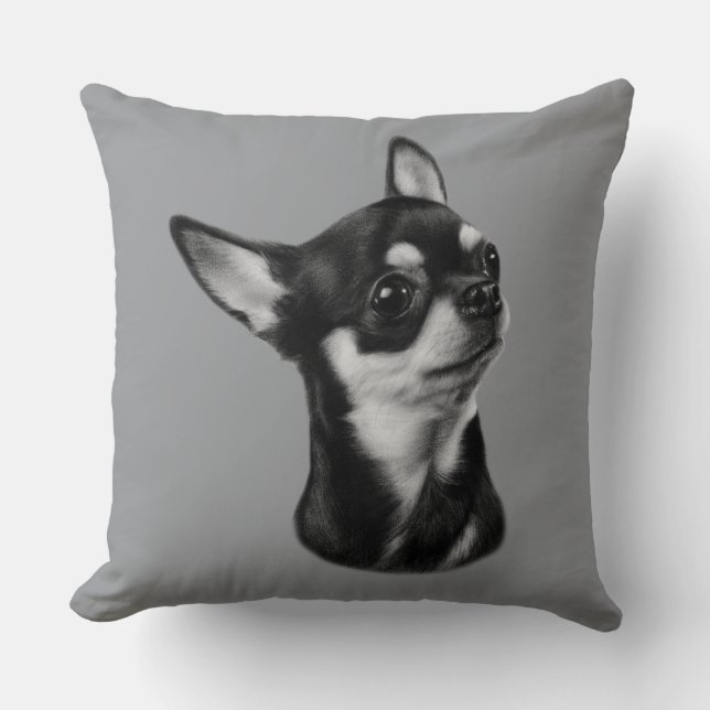Almofada Hand-painted Chihuahua (Frente)