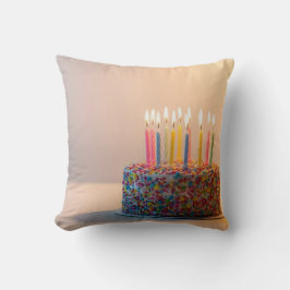 Almofada Happy Birthday cake