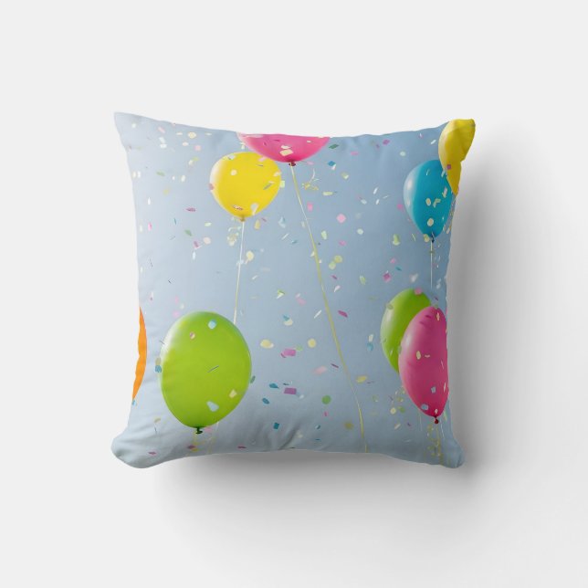 Almofada Happy Birthday celebration decoration (Frente)