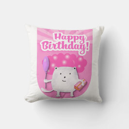 Almofada Happy Birthday Celebration Design