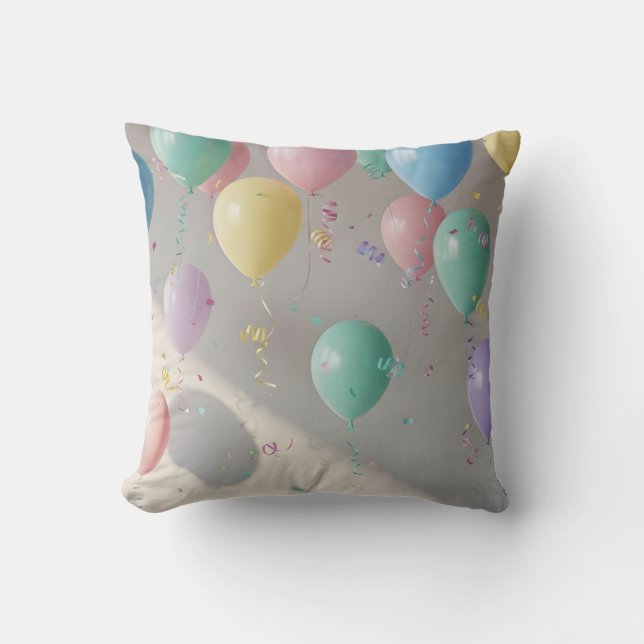 Almofada Happy Birthday decoration (Frente)