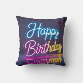 Almofada Happy Birthday decoration