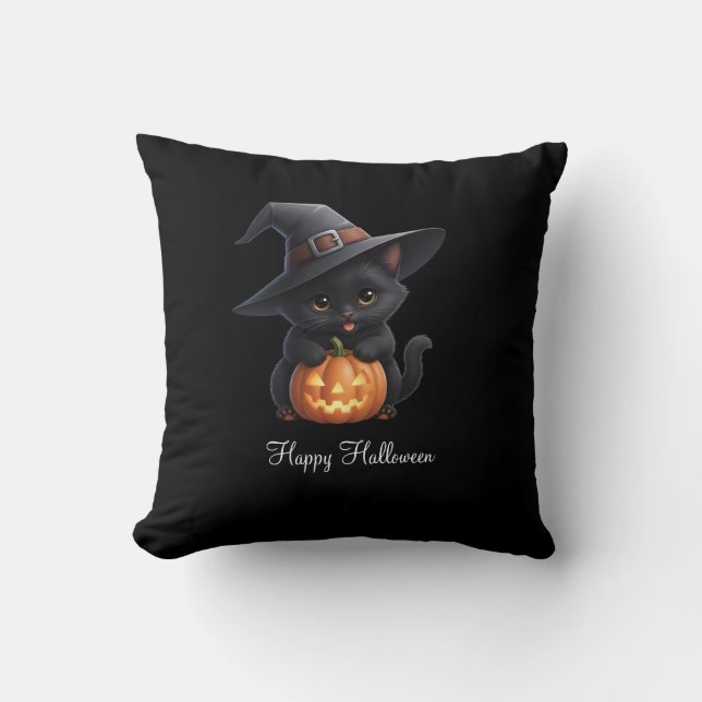 Almofada Happy Cats Halloween (Frente)