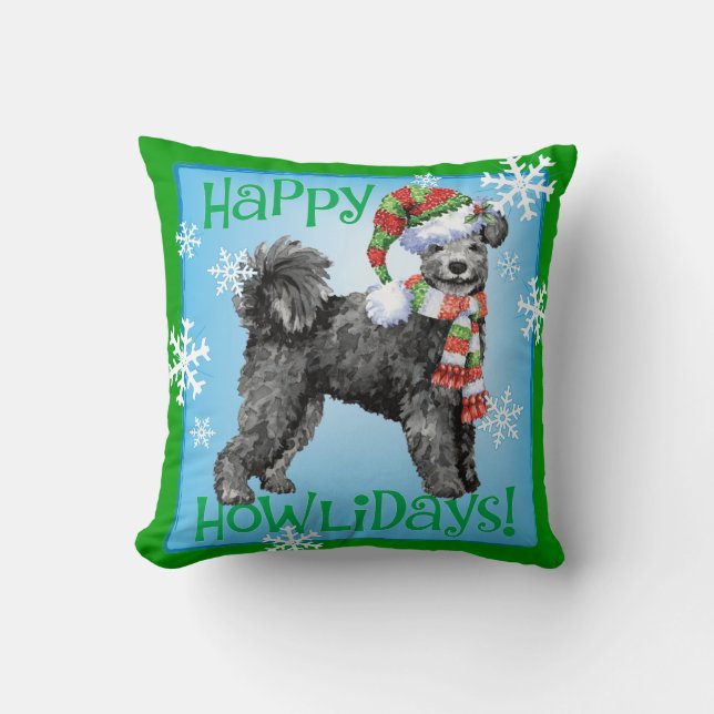 Almofada Happy Howliday Pumi (Frente)