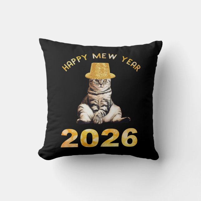 Almofada Happy Mew Year 2026 (Frente)