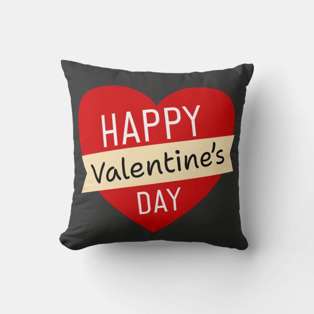 Almofada Happy Valentine’s Day – Cute Valentine Love (Frente)