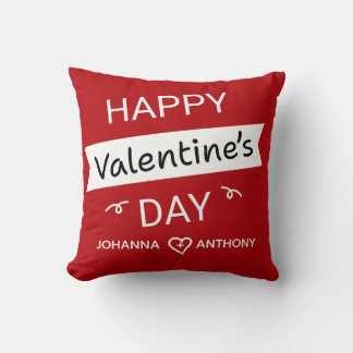 Almofada Happy Valentine’s Day – Cute Valentine Love Custom