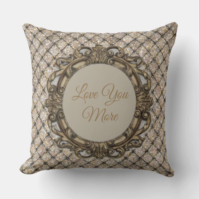 Almofada Happy Valentine's Day, Love You More, (Frente)