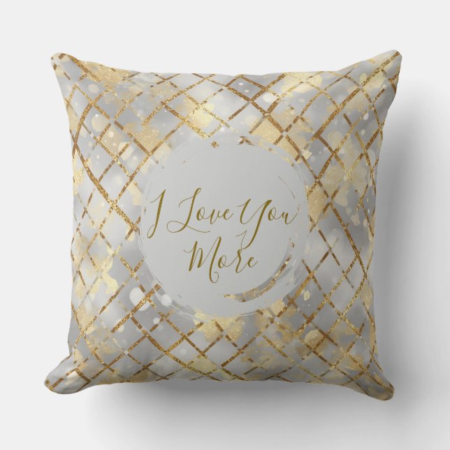 Almofada Happy Valentine's Day, Modern, Elegant Luxury Thro (Frente)