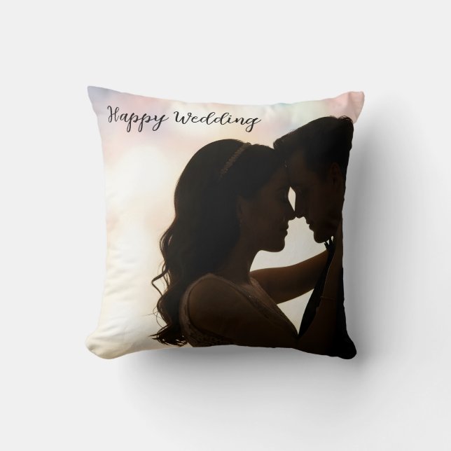 Almofada happy wedding (Frente)