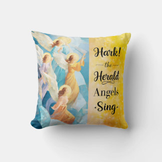 Almofada Hark! The Herald Angels Sing Throw Pillow