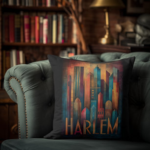Almofada Harlem Renaissance Art Deco