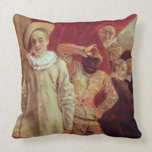 Almofada Harlequin, Pierrot e Scapin, atores de COM