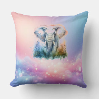 Almofada "Harmonia no Amor: Travesseiro da Paz Elefante par