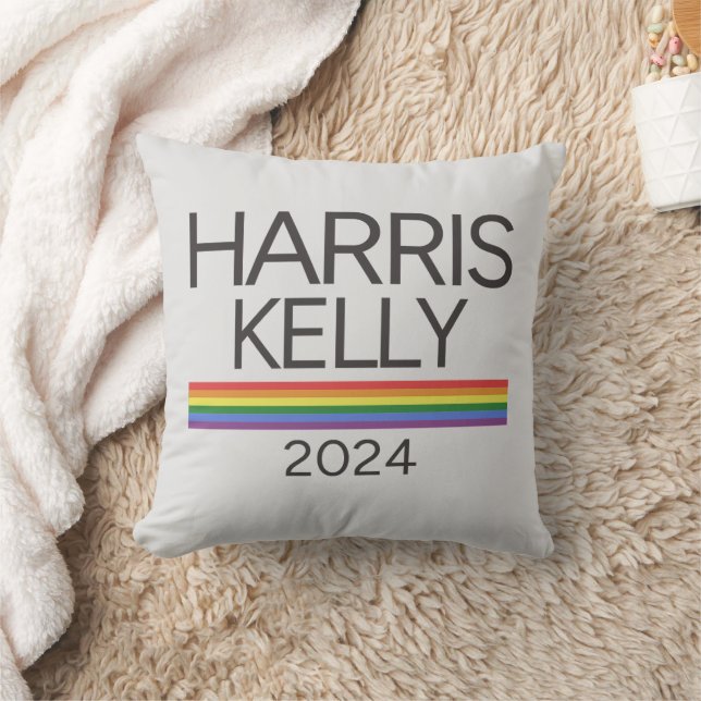 Almofada Harris Kelly Rainbow Pride LGBTQ Flag (Cobertor)