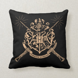 Almofada Harry Potter   Brasão de Armas de Hogwarts com Var