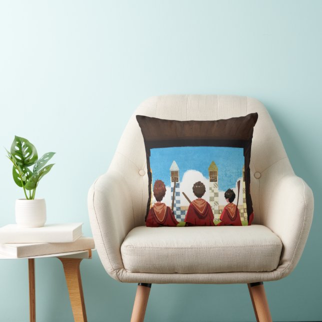 Almofada HARRY POTTER™ e a equipe GRYFFINDOR™ QUIDDITCH™ (Cadeira)