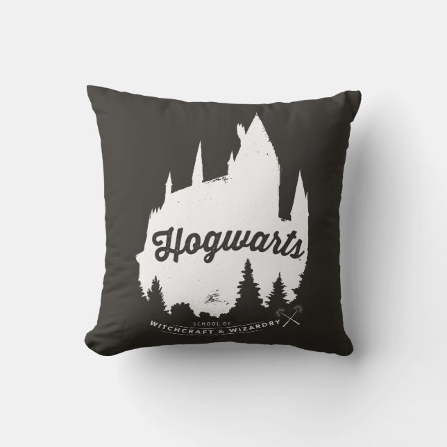 Almofada Harry Potter | HOGWARTS™ Castle Typography (Frente)