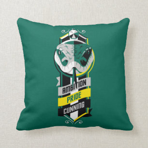 Almofada Harry Potter SLYTHERIN™ House Traços Sigil