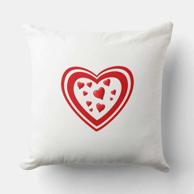 Almofada Hart cheio do amor (Frente)