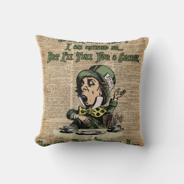 Almofada Hatter louco, Alice no país das maravilhas, arte