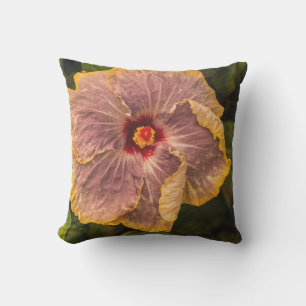 Almofada Hawaiian Lilac Hibiscus do Kauai Outdoor
