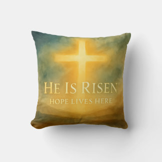 Almofada He Is Risen Hope Lives Here Easter 2026