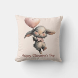 Almofada Heart Balloon Bunny for Valentines