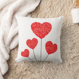 Almofada Heart Balloons Illustration Design