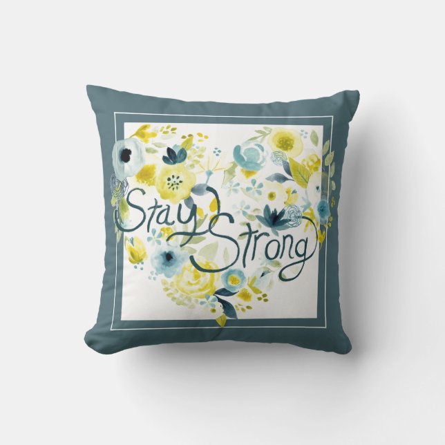 Almofada Heart Floral I (Frente)