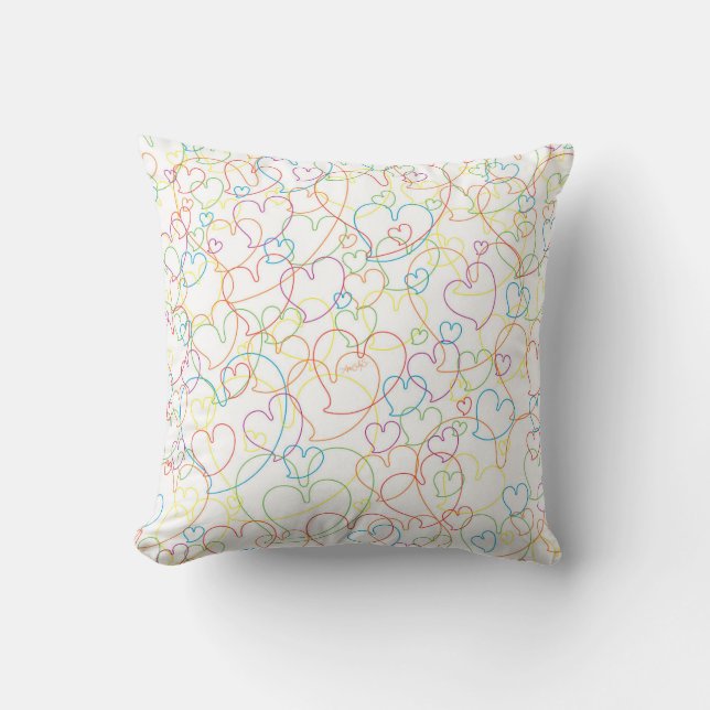 Almofada Hearts Net Classic (Frente)