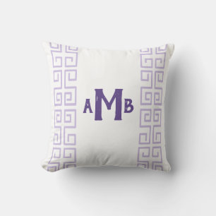 Almofada Heather Chinoiserie Grega Key Stripe Monograma
