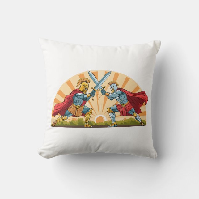 Almofada Hector and Achilles (Frente)