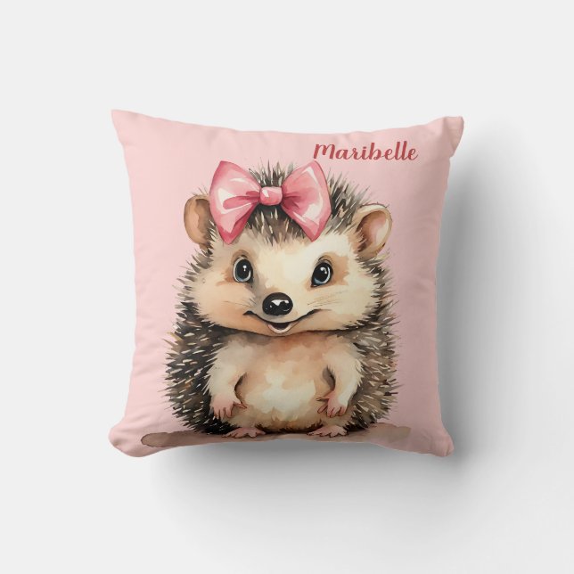 Almofada Hedgehog Girls Personalizadas (Frente)