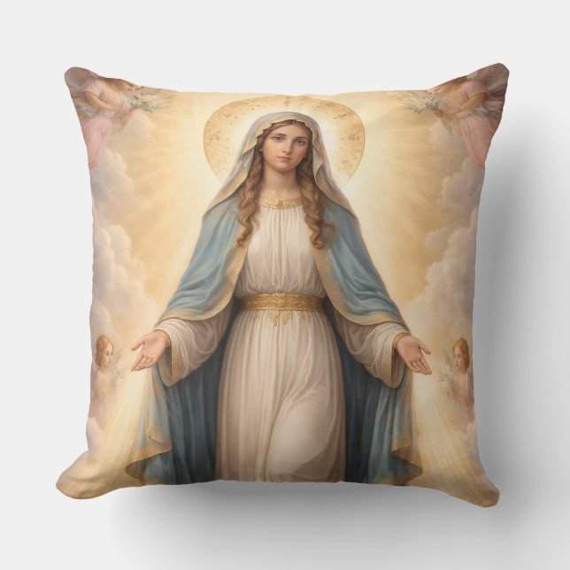 Almofada Heilige Mutter Gottes Göttliche Liebe & Schutz´11 (Frente)