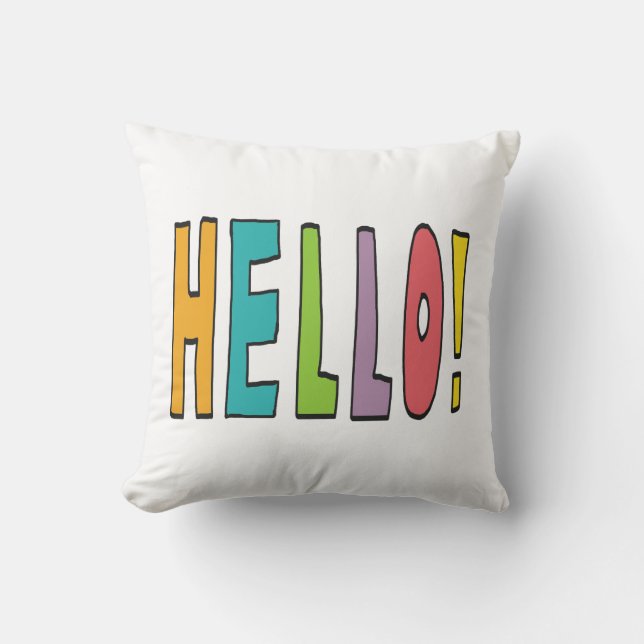 Almofada Hello! (Frente)