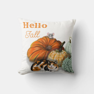 Almofada Hello Fall Travesseiro decorativo