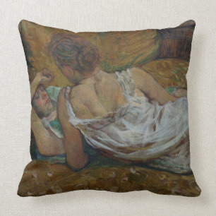 Almofada Henri de Toulouse-Lautrec   dois amigos (pastel)