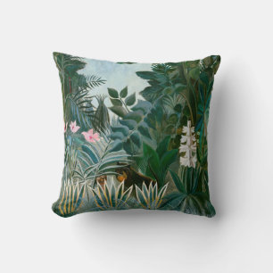 Almofada Henri Rousseau - A Selva Equatorial
