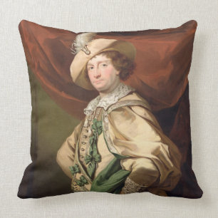 Almofada Henry Woodward como Petruchio, c.1773-74 (o óleo